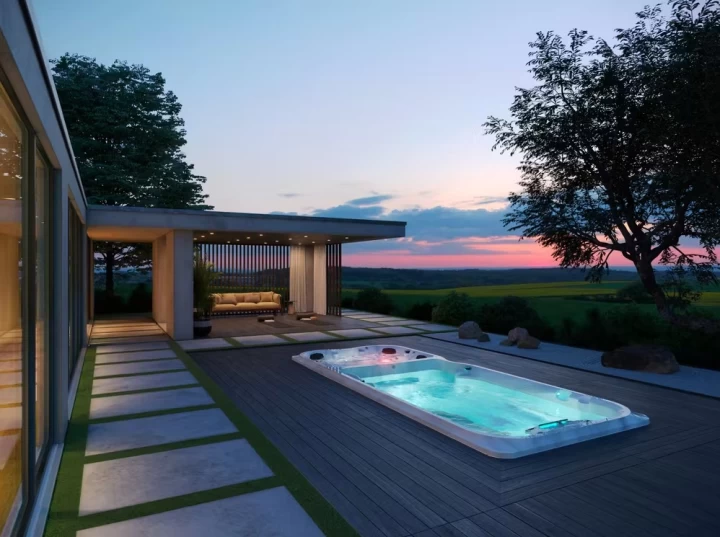 Jacuzzi® Swim Spas — Đỉnh cao chất lượng và công nghệ cho trải nghiệm nước hoàn hảo