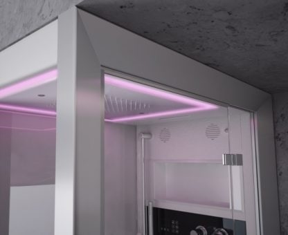 Thiết kế tinh tế buồng tắm hơi Jacuzzi – Dễ dàng lắp đặt, tháo dỡ