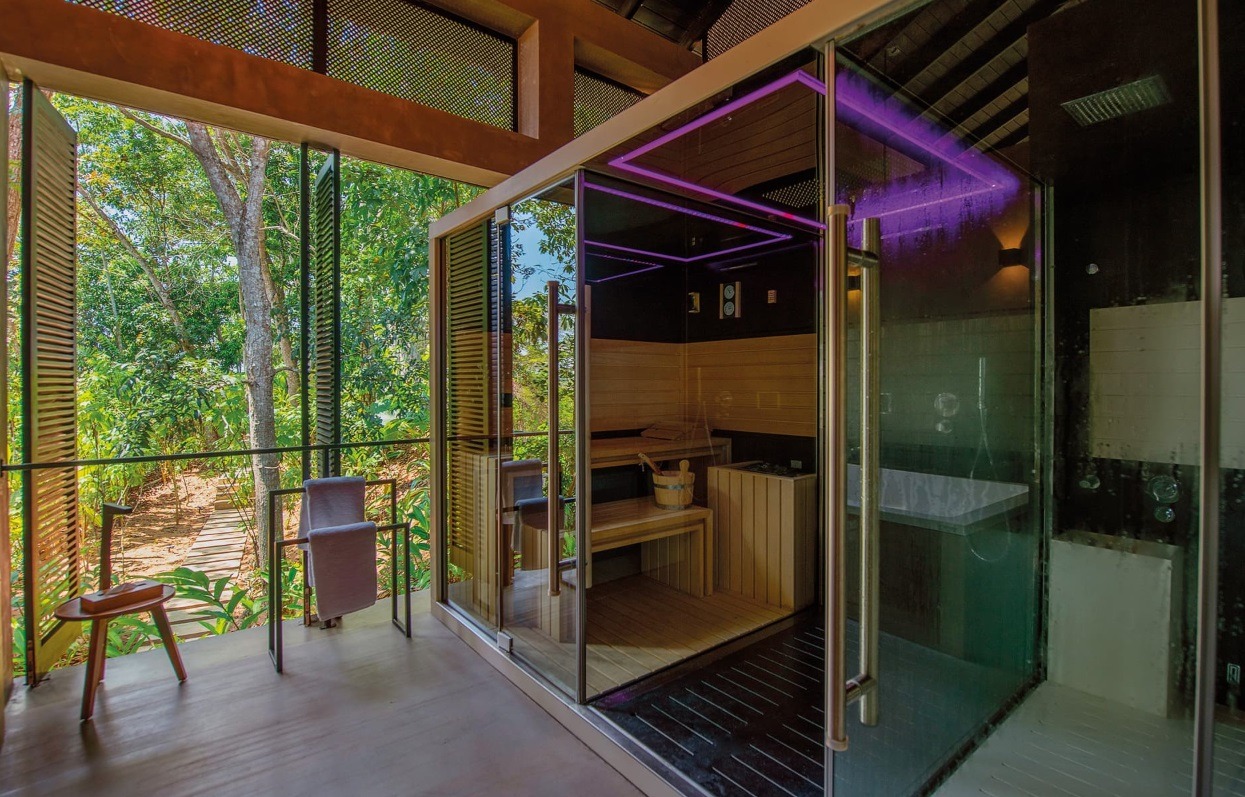 Buồng xông hơi Sasha Jacuzzi - Không gian spa tại gia sang trọng